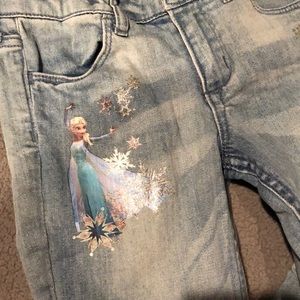 H  & M Disney frozen special jean
